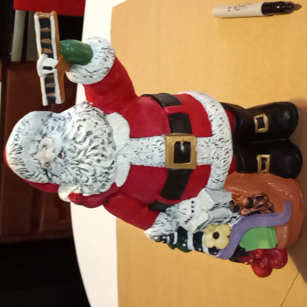 The state of North Carolina santa